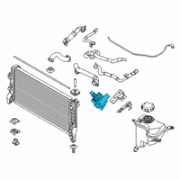 OEM 2022 BMW X2 AUXILIARY WATER PUMP Diagram - 11-51-9-470-972