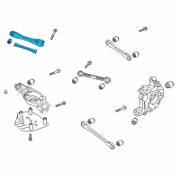 OEM Kia Stinger Arm Assembly-Rear Trailing Diagram - 55271J5000