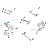 OEM 2021 Kia Stinger Bush-Lower Arm, Rear Diagram - 55218J5000