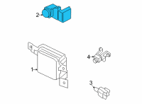 OEM 2022 Kia Carnival Ultrasonic Sensor-S Diagram - 99310S1900ABP