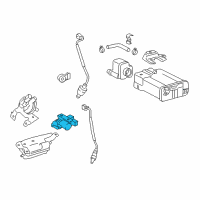 OEM Lexus GS200t Valve, Vacuum Regulating Diagram - 25819-0W010