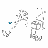 OEM 2019 Chevrolet Trax Positive Cable Bracket Diagram - 95920189