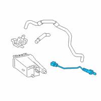 OEM 2021 Toyota Camry Front Oxygen Sensor Diagram - 89467-06230