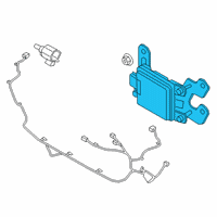 OEM Kia Unit Assembly-Front RADA Diagram - 99110K0100