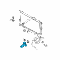 OEM Dodge Housing-Water Outlet Diagram - 5278156AA