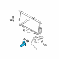 OEM Chrysler Sebring Housing-Water Outlet Diagram - 5278156AA