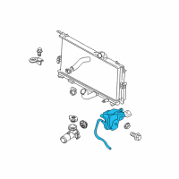 OEM Dodge Neon Bottle-COOLANT Recovery Diagram - 5278027AB