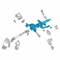 OEM 2022 Toyota Corolla Column Assembly Diagram - 4520A-02410