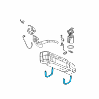 OEM 2005 Chevrolet Avalanche 2500 Strap Diagram - 15759303