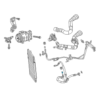 OEM 2016 Dodge Dart Valve-A/C Line Diagram - 68185202AA