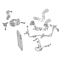 OEM 2018 Jeep Compass Seal-A/C Line Diagram - 68142218AA