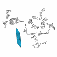 OEM Dodge Dart CONDENSER-Air Conditioning Diagram - 55111484AD