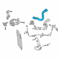 OEM 2016 Dodge Dart Hose-Heater Supply And Return Diagram - 68197197AB