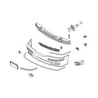 OEM BMW M5 Flap, Towing Eye, Primed Diagram - 51-11-2-693-539