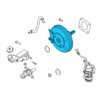 OEM Kia Soul Booster Assy-Brake Diagram - 59110K0100