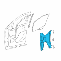 OEM Lincoln Mark LT Regulator Diagram - 6L3Z-1523200-BA
