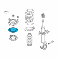 OEM Kia Pad-Front Spring Upper Diagram - 54623A5000