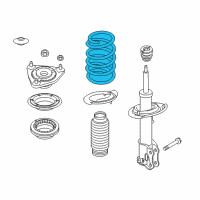 OEM Kia Forte5 SPRING-FR Diagram - 54630A7DDB