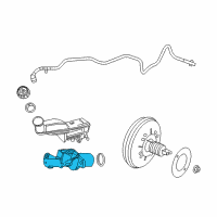 OEM Infiniti Cylinder Assy-Brake Master Diagram - 46010-5DA9B