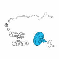 OEM Infiniti QX30 Booster Assy-Brake Diagram - 47210-5DA9A