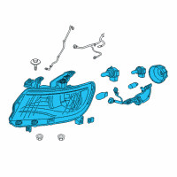 OEM 2019 Chevrolet Colorado Composite Assembly Diagram - 84707375