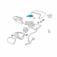 OEM 2019 Lincoln Continental Signal Lamp Diagram - GD9Z-13B374-A