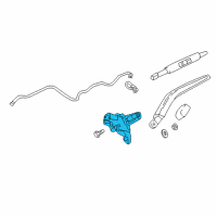 OEM 2018 GMC Acadia Rear Motor Diagram - 84711679