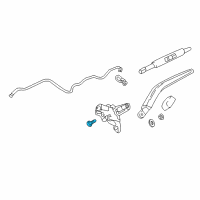 OEM Chevrolet Malibu Limited Vent Hose Bolt Diagram - 11519377