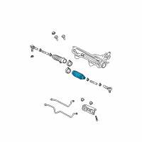 OEM 2003 Mercury Mountaineer Boot Diagram - 5L2Z-3K661-AA