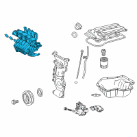 OEM Lexus HS250h Manifold Assembly, Intake Diagram - 17120-28141