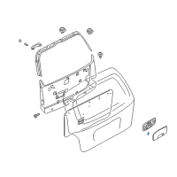 OEM 1995 Kia Sephia Bulb Diagram - 92800FD000