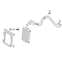 OEM 2015 BMW 320i Countersunk Screw Diagram - 07-11-9-907-286