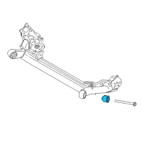 OEM 2019 Ford EcoSport Axle Beam Mount Bushing Diagram - GN1Z-5A638-B