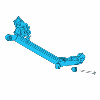 OEM 2021 Ford EcoSport Axle Beam Diagram - GN1Z-5035-F