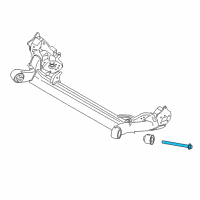 OEM 2020 Ford EcoSport Axle Beam Mount Bolt Diagram - -W719754-S439