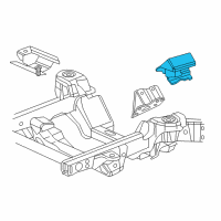 OEM 2012 Chevrolet Express 3500 Front Mount Diagram - 25863822