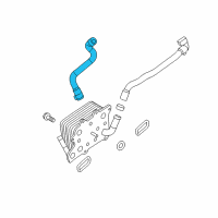 OEM Ford F-350 Super Duty Inlet Tube Diagram - BC3Z-6B851-B