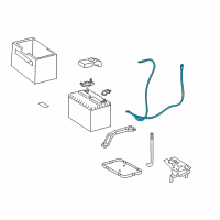 OEM 2001 Lexus ES300 Wire, Engine, NO.3 Diagram - 82123-33010