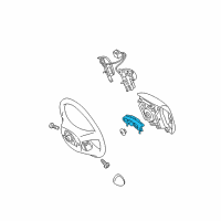 OEM 2007 Toyota Camry Steering Damper Diagram - 45713-33170