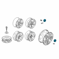 OEM 2022 Honda Accord Valve Assy. Diagram - 08W16-S47-A0004