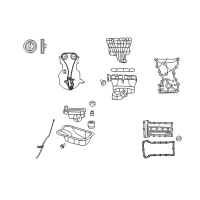 OEM 2009 Dodge Caliber Chain-Timing Diagram - 4884869AB