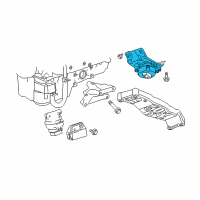 OEM 2009 Chrysler 300 Bracket-Transmission Mount Diagram - 4578179AC