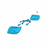 OEM 2007 Kia Rio Lamp Assembly-Rear Combination Diagram - 924011G000