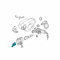 OEM 2015 Nissan Frontier Switch-Turn Dim Diagram - 25540-CB62E