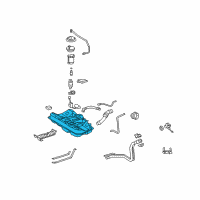 OEM 2011 Toyota Camry Fuel Tank Diagram - 77001-06112