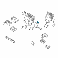 OEM 2007 Nissan Sentra Cup Holder Assembly Diagram - 88716-ET01B