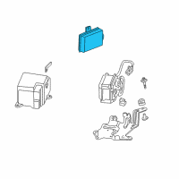 OEM 1994 Acura Integra Controller, Automatic Cruise Diagram - 36700-ST7-A02