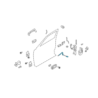 OEM 2010 Ford Flex Cable Diagram - 8A8Z-74221A00-B