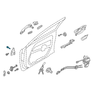 OEM Hyundai Palisade Bolt Diagram - 79359-21000