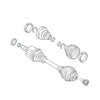 OEM BMW Lock Ring Diagram - 31-60-8-617-052